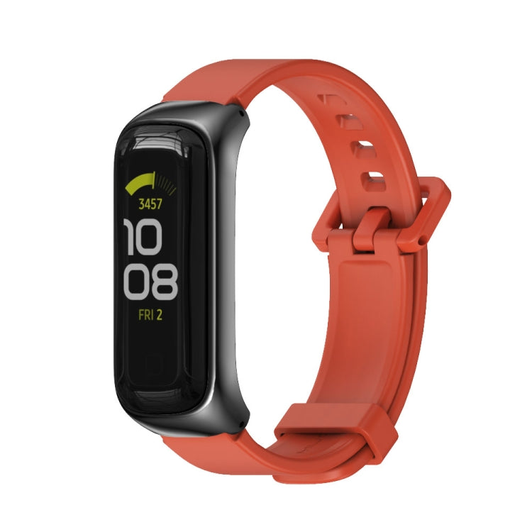 Bracelet de montre en silicone avec boîtier en métal MIJOBS, For Samsung Galaxy Fit 2