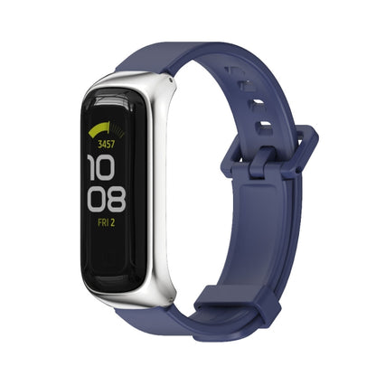 Bracelet de montre en silicone avec boîtier en métal MIJOBS, For Samsung Galaxy Fit 2