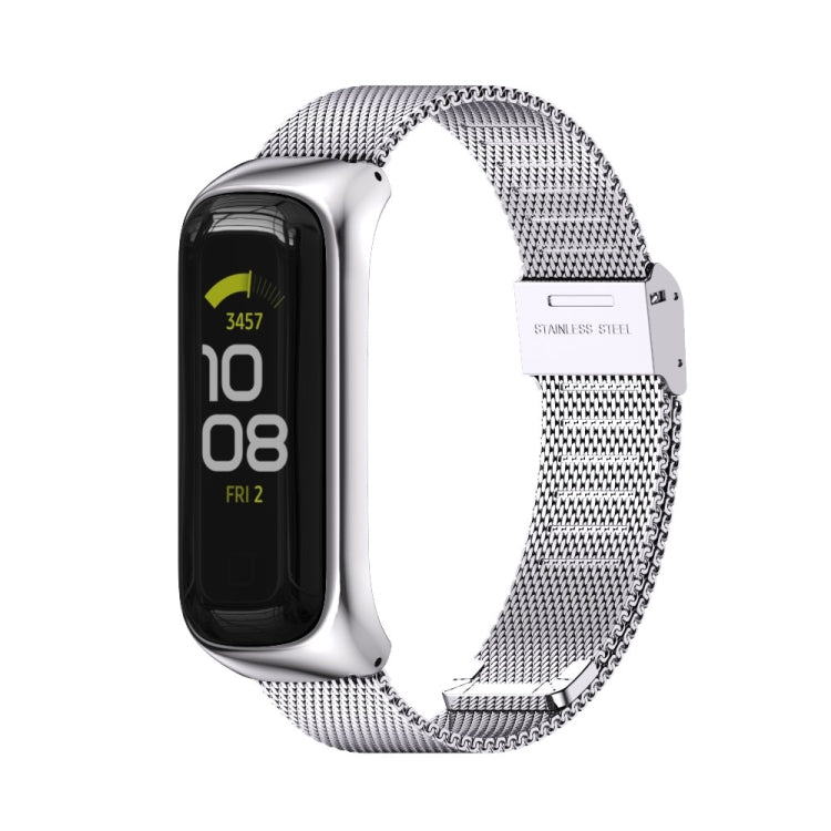 Bracelet de montre MIJOBS Milan Buckle en acier inoxydable, For Samsung Galaxy Fit 2