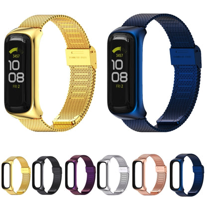 Bracelet de montre MIJOBS Milan Buckle en acier inoxydable, For Samsung Galaxy Fit 2