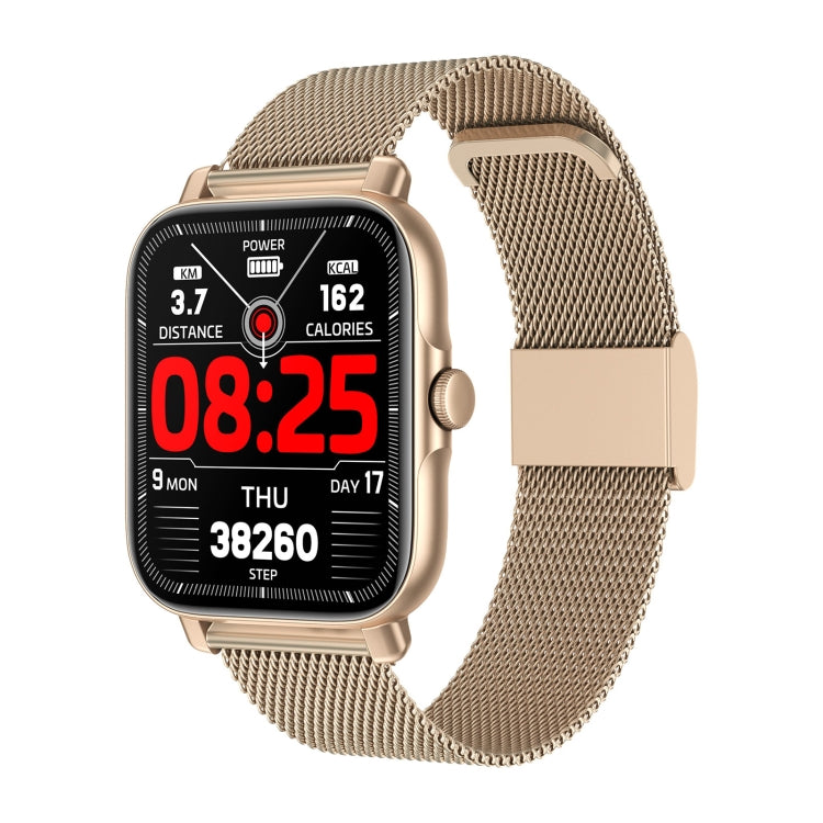 Montre intelligente à écran TFT GT30 1,69 pouces, acier Bnad IP67 étanche, prise en charge des appels Bluetooth / plusieurs modes sportifs, Steel Bnad