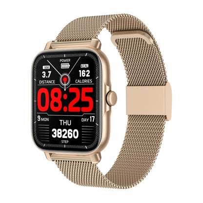 Montre intelligente à écran TFT GT30 1,69 pouces, acier Bnad IP67 étanche, prise en charge des appels Bluetooth / plusieurs modes sportifs, Steel Bnad