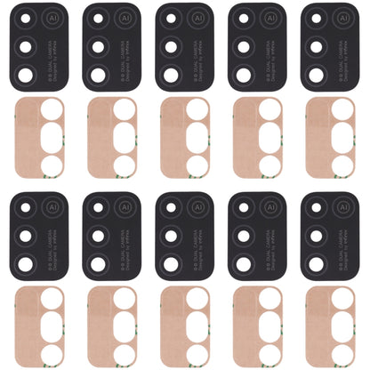 Lentille de caméra arrière 10 pièces, For Infinix Hot 10 Play, For Infinix Hot 10s/Hot 10T, For Infinix Hot 10i/Smart 5 Pro, For Infinix Note 8, For Infinix Note 10, For Infinix Hot 11s, For Infinix Hot 11 Play, For Infinix Zero X/Zero X Pro           ...
