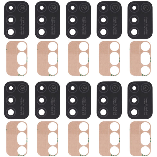 Lentille de caméra arrière 10 pièces, For Infinix Hot 10 Play, For Infinix Hot 10s/Hot 10T, For Infinix Hot 10i/Smart 5 Pro, For Infinix Note 8, For Infinix Note 10, For Infinix Hot 11s, For Infinix Hot 11 Play, For Infinix Zero X/Zero X Pro           ...