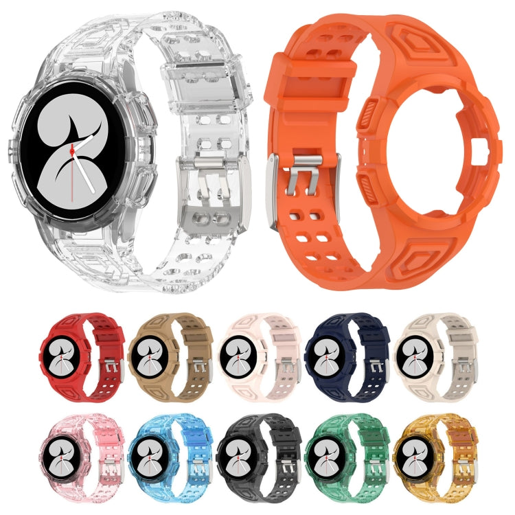 Bracelet de montre intégré en silicone, For Samsung Galaxy Watch4 Classic 46mm