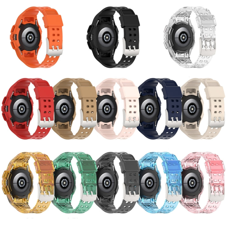 Bracelet de montre intégré en silicone, For Samsung Galaxy Watch4 Classic 46mm