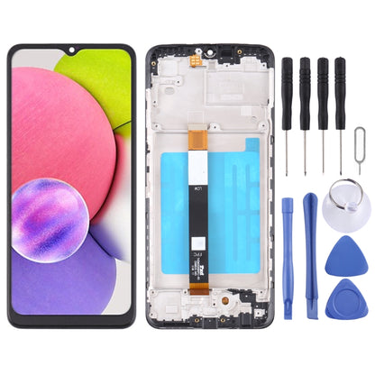 Écran LCD et ensemble complet de numériseur avec cadre, For Samsung Galaxy A03s SM-A037U US Edition, For Samsung Galaxy A02s SM-A025F, For Samsung Galaxy A03 SM-A035F, For Samsung Galaxy A03s SM-A037F, For Samsung Galaxy A03s SM-A037G/A037M            ...