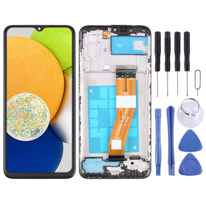 Écran LCD et ensemble complet de numériseur avec cadre, For Samsung Galaxy A03s SM-A037U US Edition, For Samsung Galaxy A02s SM-A025F, For Samsung Galaxy A03 SM-A035F, For Samsung Galaxy A03s SM-A037F, For Samsung Galaxy A03s SM-A037G/A037M            ...