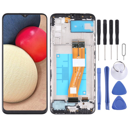 Écran LCD et ensemble complet de numériseur avec cadre, For Samsung Galaxy A03s SM-A037U US Edition, For Samsung Galaxy A02s SM-A025F, For Samsung Galaxy A03 SM-A035F, For Samsung Galaxy A03s SM-A037F, For Samsung Galaxy A03s SM-A037G/A037M            ...