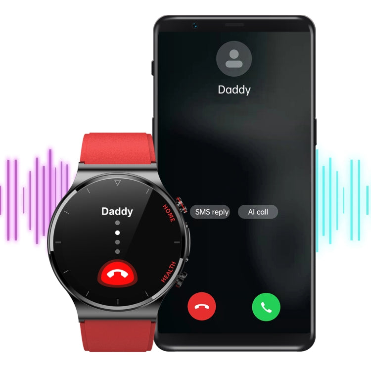 E300 1,32 pouces écran TPU bracelet de montre Smart Health Watch prend en charge la surveillance de la température corporelle, la surveillance ECG de la pression artérielle