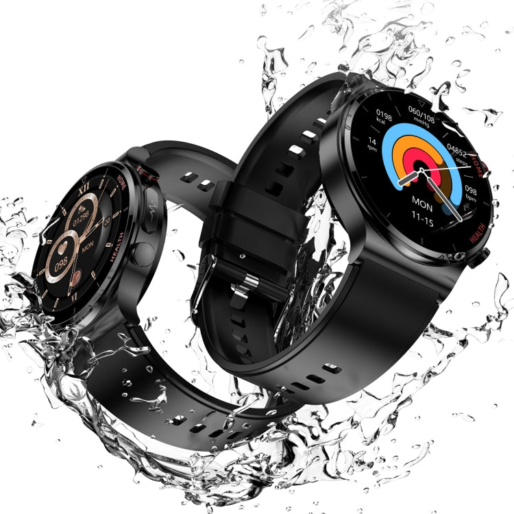 E300 1,32 pouces écran TPU bracelet de montre Smart Health Watch prend en charge la surveillance de la température corporelle, la surveillance ECG de la pression artérielle