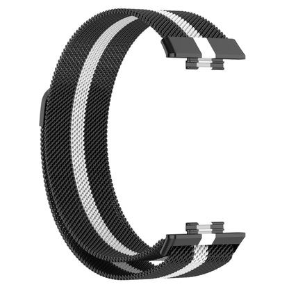 Pour Huawei Watch Fit 2 Bracelet de montre en acier inoxydable magnétique Milan