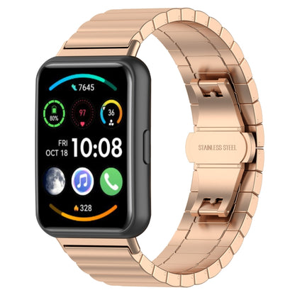 Pour Huawei Watch Fit 2 Bracelet de montre en acier inoxydable à une perle en métal