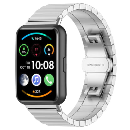 Pour Huawei Watch Fit 2 Bracelet de montre en acier inoxydable à une perle en métal
