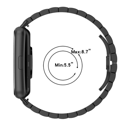 Pour Huawei Watch Fit 2 Bracelet de montre en acier inoxydable à une perle en métal