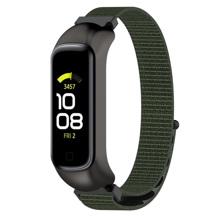 Pour le bracelet de montre à boucle en nylon Samsung Galaxy Fit 2 SM-R220