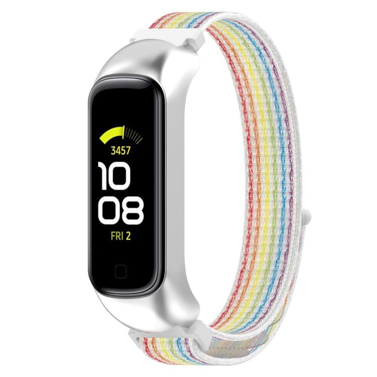 Pour le bracelet de montre à boucle en nylon Samsung Galaxy Fit 2 SM-R220