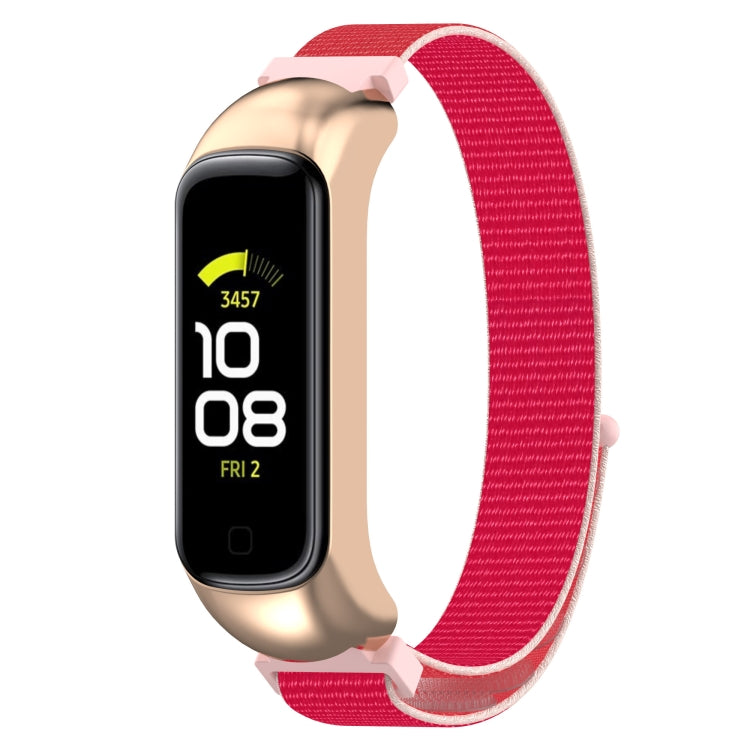 Pour le bracelet de montre à boucle en nylon Samsung Galaxy Fit 2 SM-R220