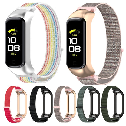 Pour le bracelet de montre à boucle en nylon Samsung Galaxy Fit 2 SM-R220
