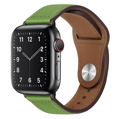 Bracelet de montre à boucle noire en cuir PU pour Apple Watch Series, 7 45mm / 6&SE&5&4 44mm / 3&2&1 42mm, 7 41mm / 6&SE&5&4 40mm / 3&2&1 38mm