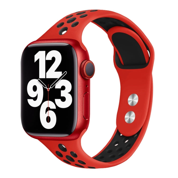 Bracelet de montre à petite taille à double clou pour la série Apple Watch, 7 45mm / 6&SE&5&4 44mm / 3&2&1 42mm, 7 41mm / 6&SE&5&4 40mm / 3&2&1 38mm