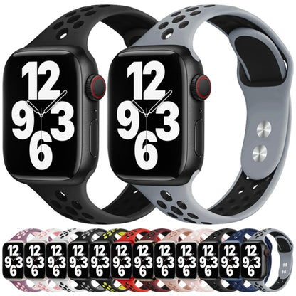 Bracelet de montre à petite taille à double clou pour la série Apple Watch, 7 45mm / 6&SE&5&4 44mm / 3&2&1 42mm, 7 41mm / 6&SE&5&4 40mm / 3&2&1 38mm