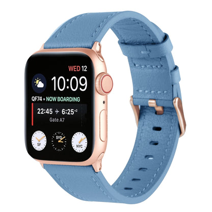 Bracelet de montre universel en cuir véritable pour la série Apple Watch, 7 45mm / 6&SE&5&4 44mm / 3&2&1 42mm, 7 41mm / 6&SE&5&4 40mm / 3&2&1 38mm