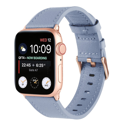Bracelet de montre universel en cuir véritable pour la série Apple Watch, 7 45mm / 6&SE&5&4 44mm / 3&2&1 42mm, 7 41mm / 6&SE&5&4 40mm / 3&2&1 38mm