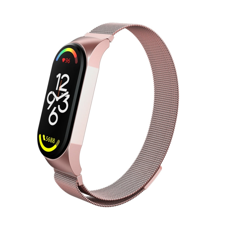 Bracelet de montre en métal milanais, For Xiaomi Mi Band 7