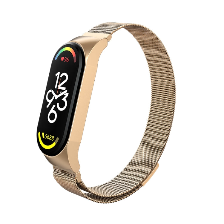Bracelet de montre en métal milanais, For Xiaomi Mi Band 7