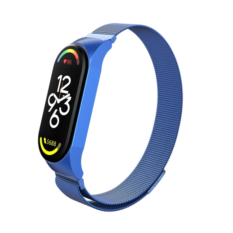 Bracelet de montre en métal milanais, For Xiaomi Mi Band 7