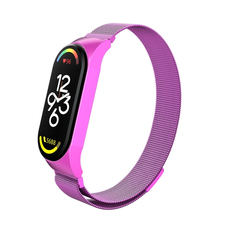 Bracelet de montre en métal milanais, For Xiaomi Mi Band 7