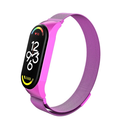 Bracelet de montre en métal milanais, For Xiaomi Mi Band 7