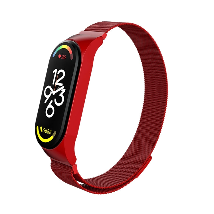Bracelet de montre en métal milanais, For Xiaomi Mi Band 7