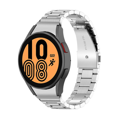 Bracelet de montre en acier à trois souches, For Samsung Galaxy Watch 5 40mm, For Samsung Galaxy Watch 5 Pro 45mm