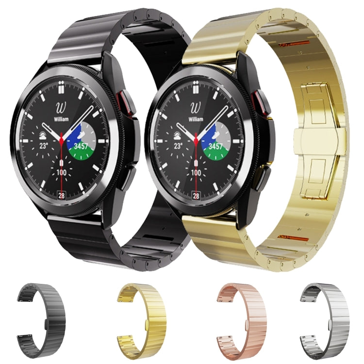 Bracelet de montre en acier, For Samsung Galaxy Watch 5 40mm / 44mm, For Samsung Galaxy Watch 5 Pro 45mm