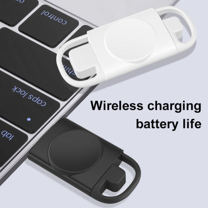 Chargeur de montre intelligent sans fil portable double USB T09-S pour la série de montres Samsung, For Samsung Watch Series
