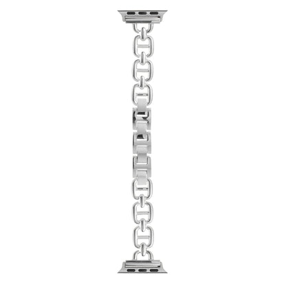 Bracelet de montre en acier pour la série Apple Watch, 7 45mm / 6&SE&5&4 44mm / 3&2&1 42mm, 7 41mm / 6&SE&5&4 40mm / 3&2&1 38mm