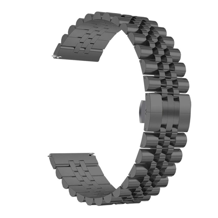 Pour Samsung Galaxy Watch 5 40mm / 44mm Bracelet de montre en acier inoxydable à cinq perles