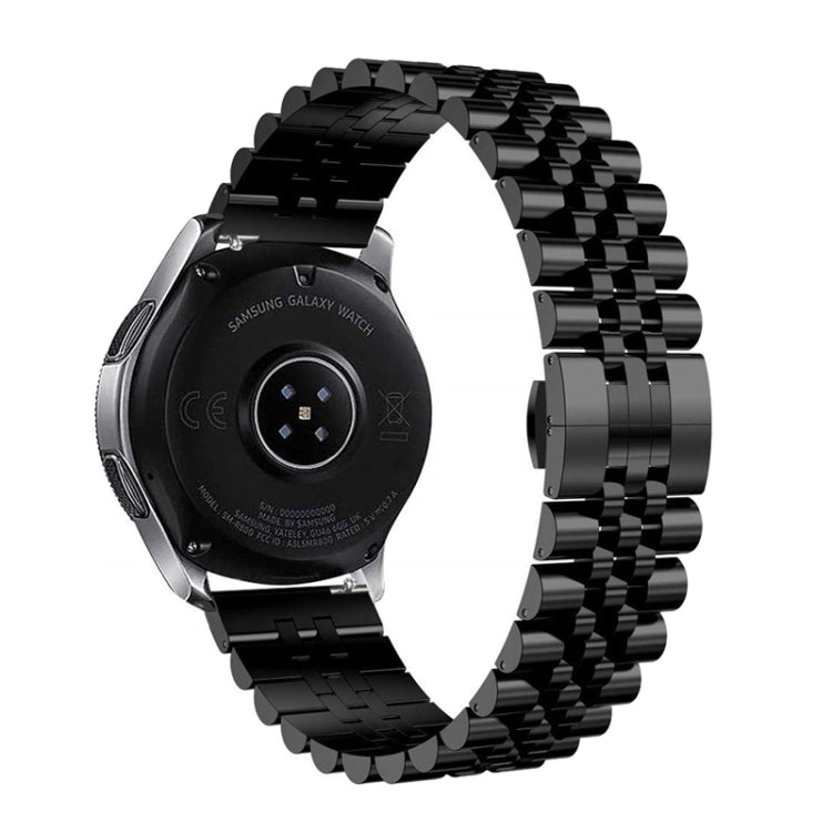 Pour Samsung Galaxy Watch 5 40mm / 44mm Bracelet de montre en acier inoxydable à cinq perles