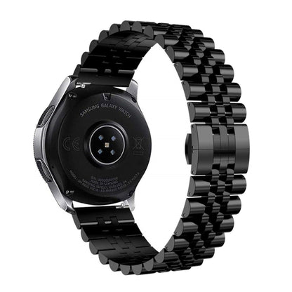 Pour Samsung Galaxy Watch 5 40mm / 44mm Bracelet de montre en acier inoxydable à cinq perles