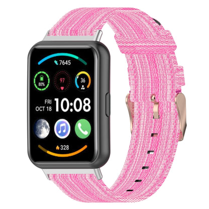 Bracelet de montre tissé en nylon, For Huawei Watch Fit 2