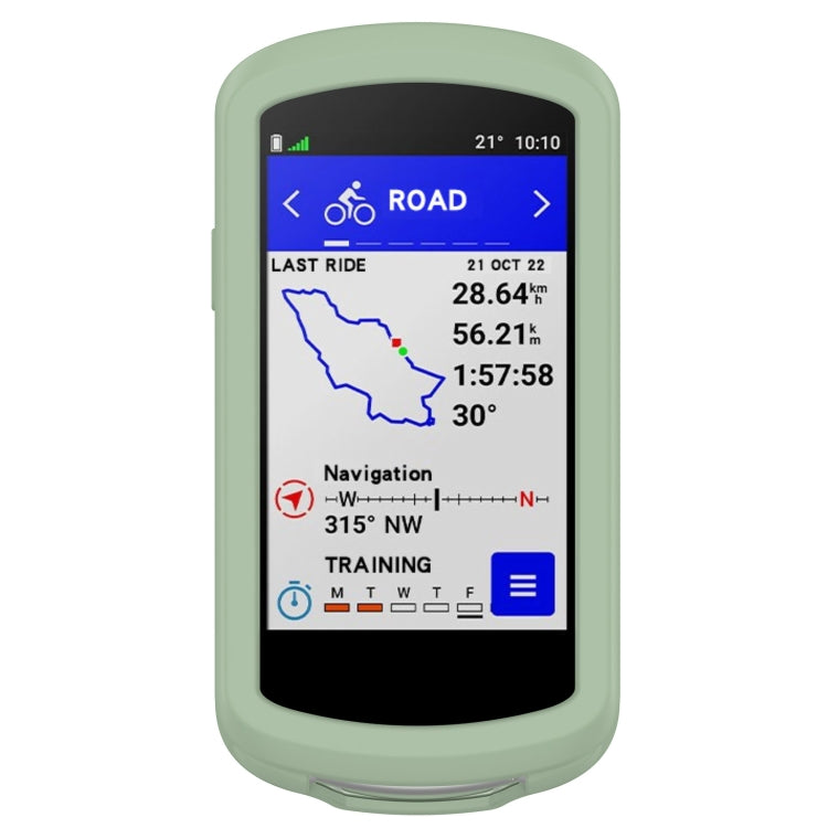 Coque en silicone pour chronomètre à couverture arrière complète, For Garmin Edge 1040