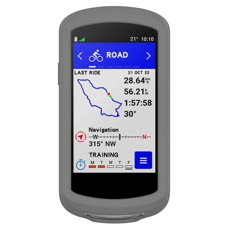 Coque en silicone pour chronomètre à couverture arrière complète, For Garmin Edge 1040