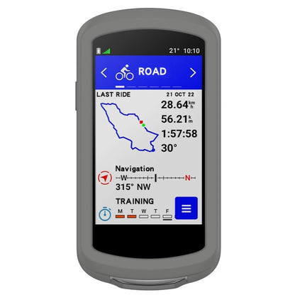 Coque en silicone pour chronomètre à couverture arrière complète, For Garmin Edge 1040