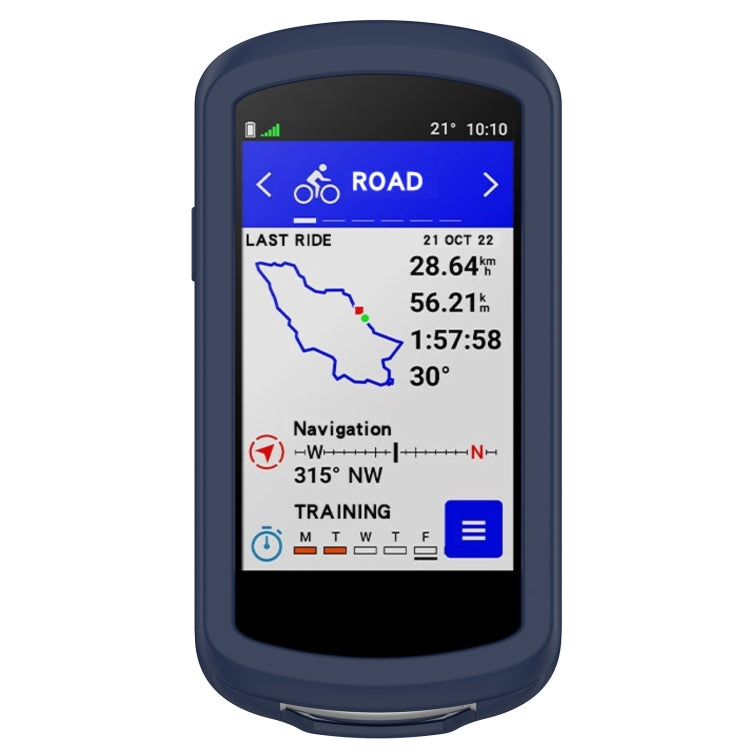 Coque en silicone pour chronomètre à couverture arrière complète, For Garmin Edge 1040