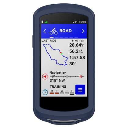 Coque en silicone pour chronomètre à couverture arrière complète, For Garmin Edge 1040