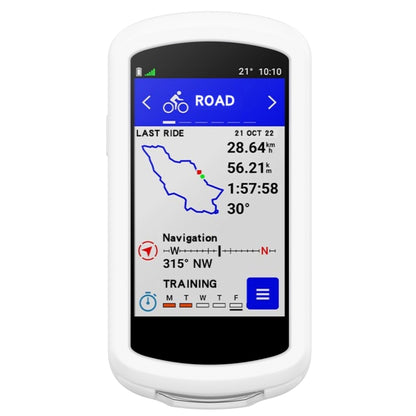 Coque en silicone pour chronomètre à couverture arrière complète, For Garmin Edge 1040