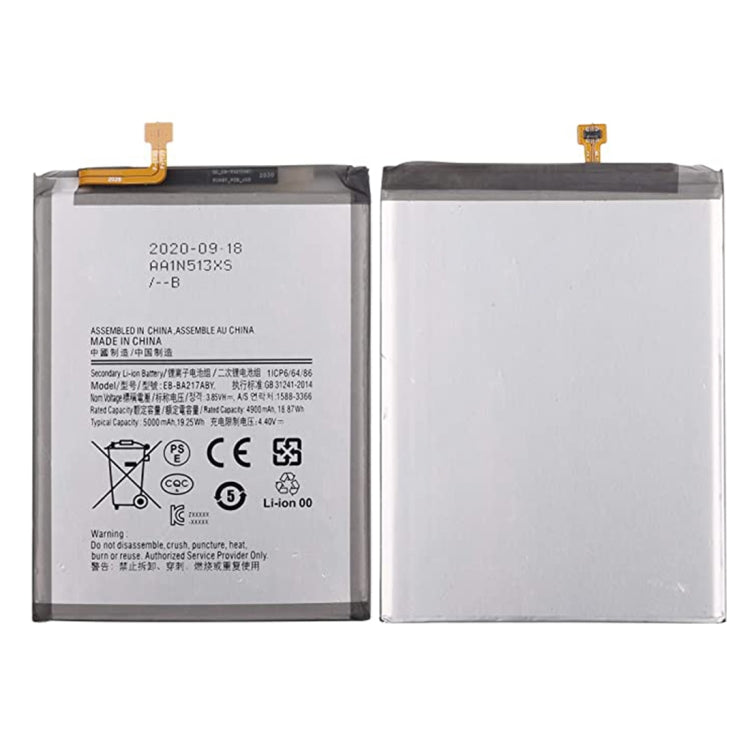Remplacement de la batterie Li-polymère EB-BA217ABY 5000 mAh