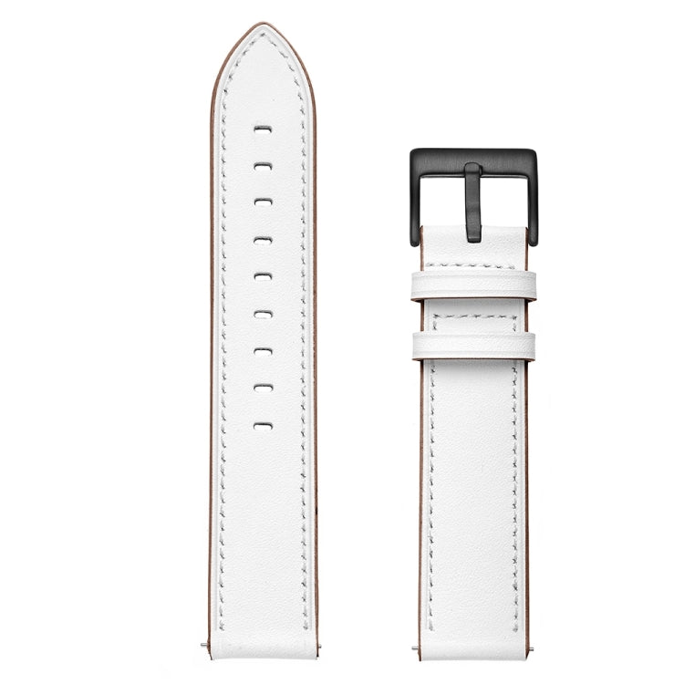 Bracelet de montre avec fil à coudre en cuir de vachette 22 mm, For Honor Watch GS 3